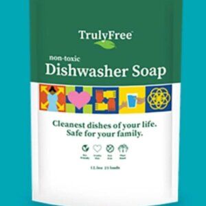 Truly Free Non-Toxic Plant Based Dishwasher Soap NWT 25 Loads